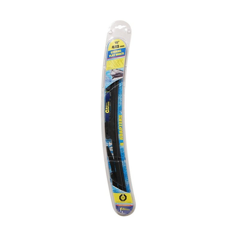 Stěrač FLAT MULTI 410mm - 8 adaptérů