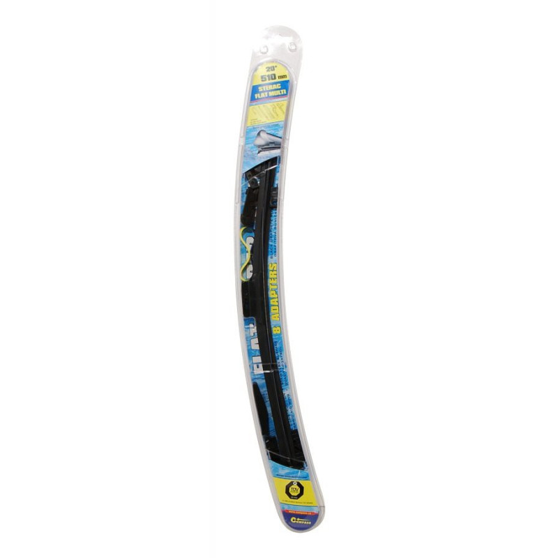 Stěrač FLAT MULTI 510mm - 8 adaptérů