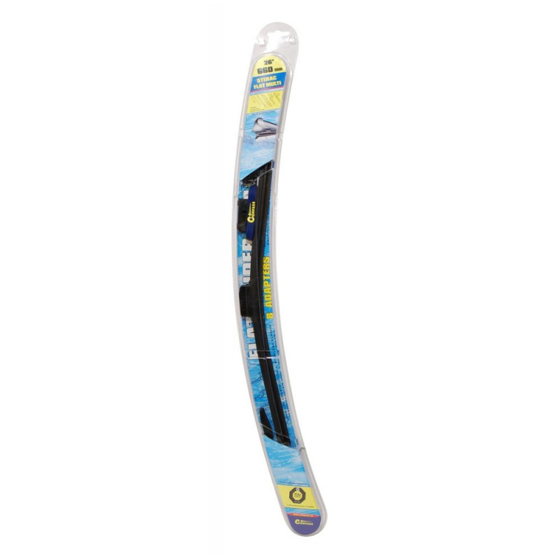 Stěrač FLAT MULTI 660mm - 8 adaptérů