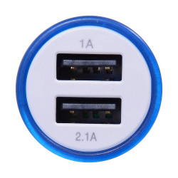 Zástrčka 2xUSB 12-24V 5V/2100mA Compass 07406