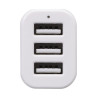 Zástrčka 3xUSB 12-24V 5V/3100mA Compass 07407