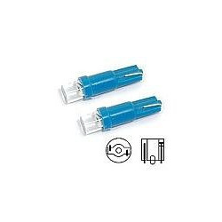 Žárovka 1LED 12V T5 modrá 2ks Compass 33701