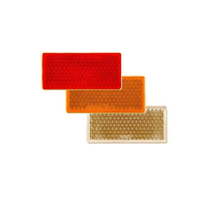 Odrazka obdélník 105 x 48 mm samolepící
