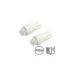 Žárovka 4LED 12V T10 bílá 2ks Compass 33714