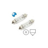 Žárovka 4LED 12V suf.11X39 SV8.5 modrá 2ks Compass 33723