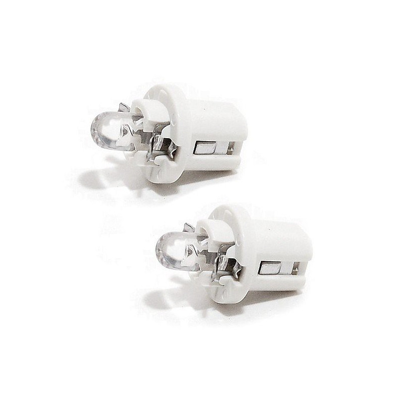 Žárovka 1LED 12V B8,5d bílá 2ks Compass 33761