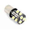 Žárovka 19 SMD LED 12V Ba15S s rezistorem CAN-BUS ready bílá
