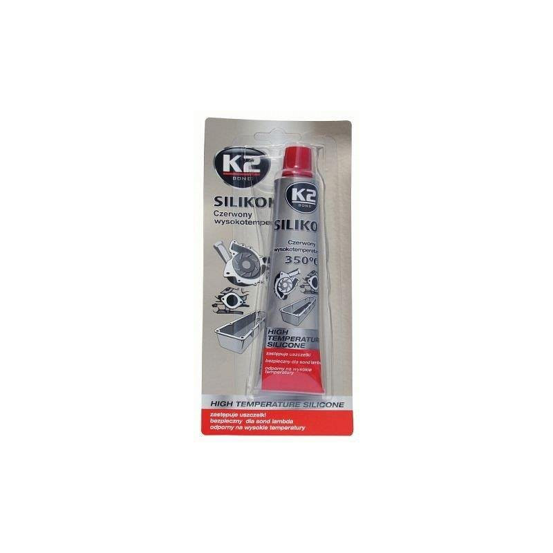 Silikon pro utěsnění části motoru - červený 85g K2 B240
