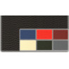 Autopotahy Škoda Rapid, kožené EXCLUSIVE černé, dělené zadní opěradlo, se zadní lok.op.