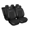 Autopotahy Peugeot Boxer I, 3 místný, do r. 2006, Eco kůže + alcantara černé
