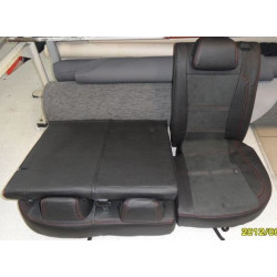 Autopotahy kožené ŠKODA SUPERB II, kombi, kůže a alcantara
