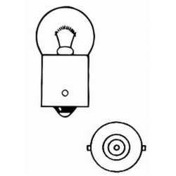 Autožárovka 12V 10W BA15s R10W TUNGSRAM - 10ks