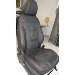Autopotahy kožené HONDA CIVIC IX, 5 dveř, od r. 2012, kůže a alcantara