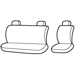 Autopotah Automega Citroen Jumper I 3 místa 1994-2006 Dynamic žakar tmavý