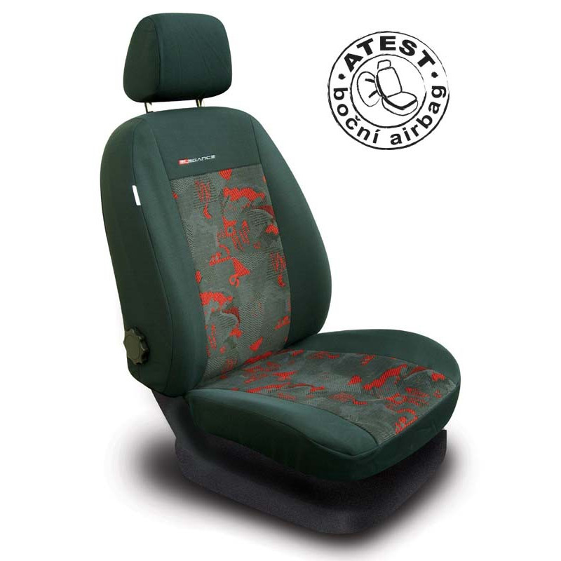 Autopotah Automega Škoda Fabia I dělená červené