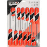 Sada šroubováků 12ks, - 3-8mm, + PH0-PH3, SQ1, SQ2 YATO YT-25967