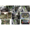 Autopotahy TOYOTA LAND CRUISER V8, 7 míst,  MODEL 2016, ARMY styl