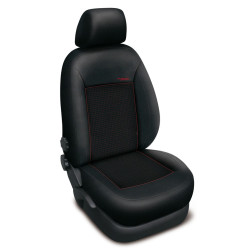 Autopotahy TGL, 2 místa, 1+1, AUTHENTIC PREMIUM žakar červený