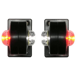 Světlo sdružené obrysové přední a zadní 12-24V LED W21.1