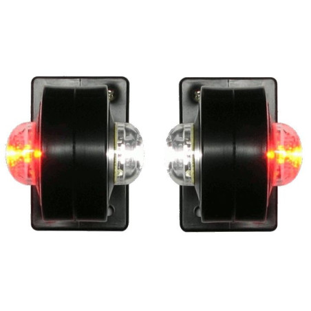 Světlo sdružené obrysové přední a zadní 12-24V LED W21.1