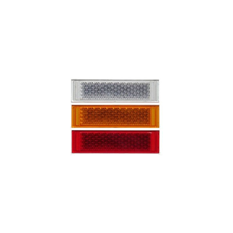 Odrazka obdélník samolepící 126 x 34 mm