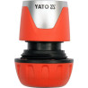 Rychlospojka hadicová 3/4", ABS plast,stop ventil,19mm YATO YT-99804