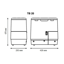 Autolednice kompresorová Indel B TB20AM 12/24V