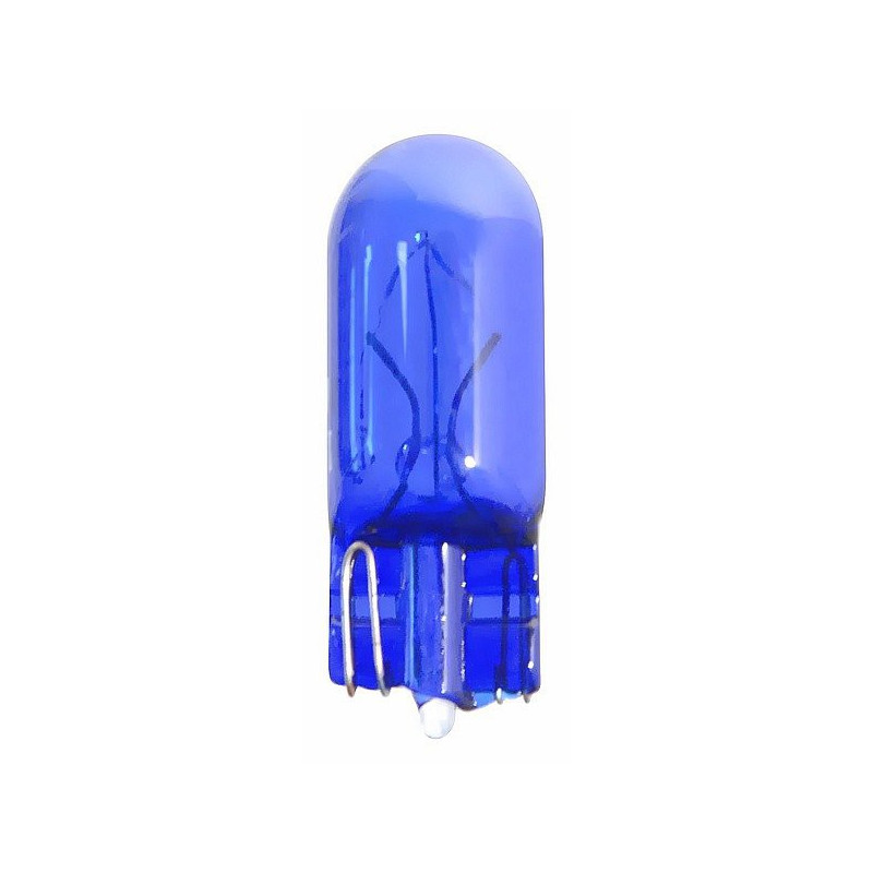 Žárovka 12V W5W 5W T10 celosklo BLUE box