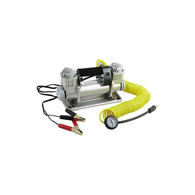Autokompresor 12V kov+příslušenství 10Bar 150l/min