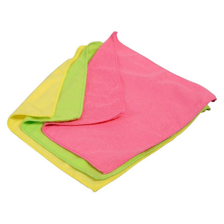 Mycí utěrky MICROFIBER 40x40cm 3ks Compass 10364