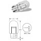 rovka 12V 21W W3x16g T20 celosklo - 10ks