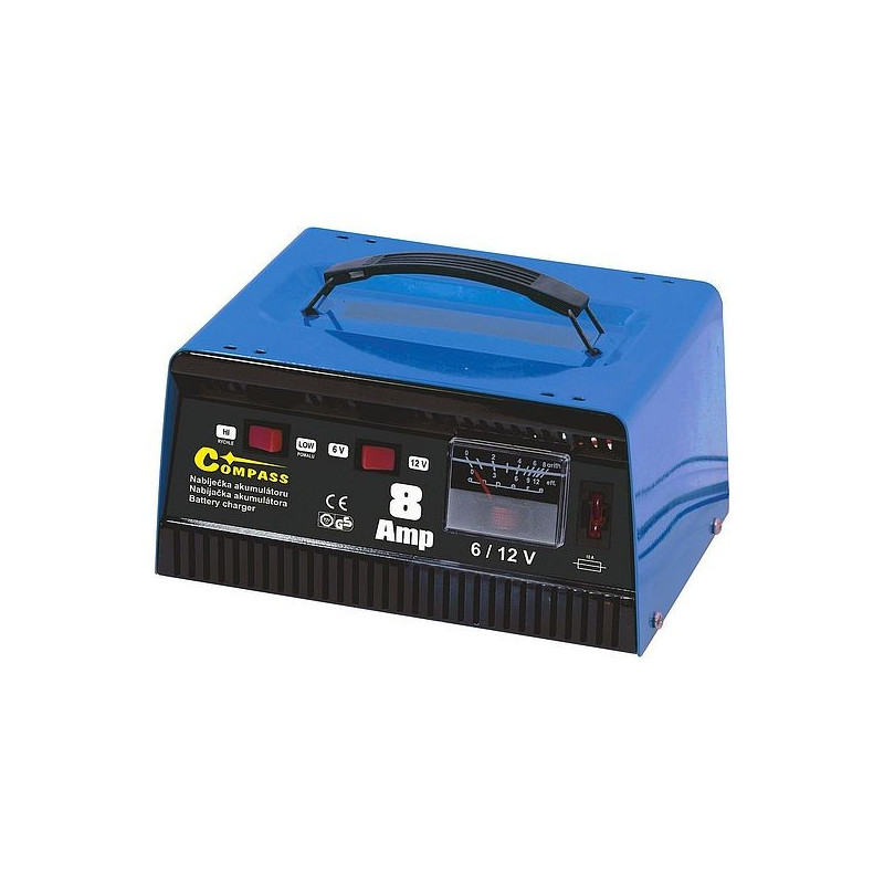 Nabíječka 8Amp 6/12V TÜV/GS METALLIC
