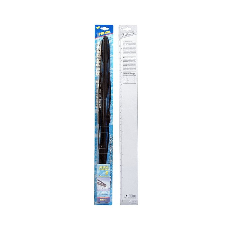 Stěrače 2 x 710mm kovové