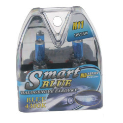 Halogen. žárovka 12V s paticí H11, Blue white 4300K