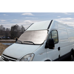 Alu clona na čelní sklo pro dodávky 180x85 cm SUN-ICE MAX