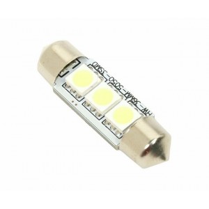 3 SMD LED 12V suf. SV8.5 s rezistorem CAN-BUS ready bílá Compass 33803