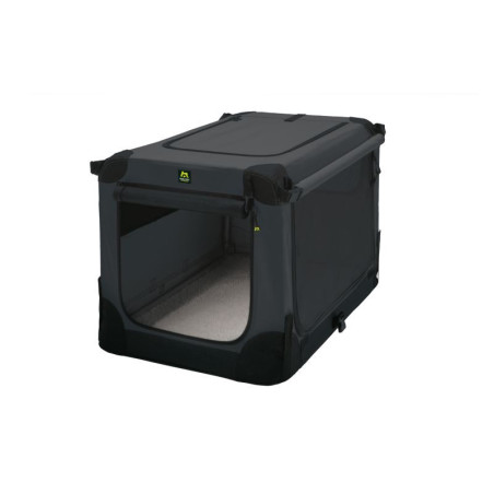 Přepravka pro psa  skládací Maelson Soft Kennel 62x41x41cm černá antracit