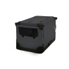 Přepravka pro psa  skládací Maelson Soft Kennel 62x41x41cm černá antracit