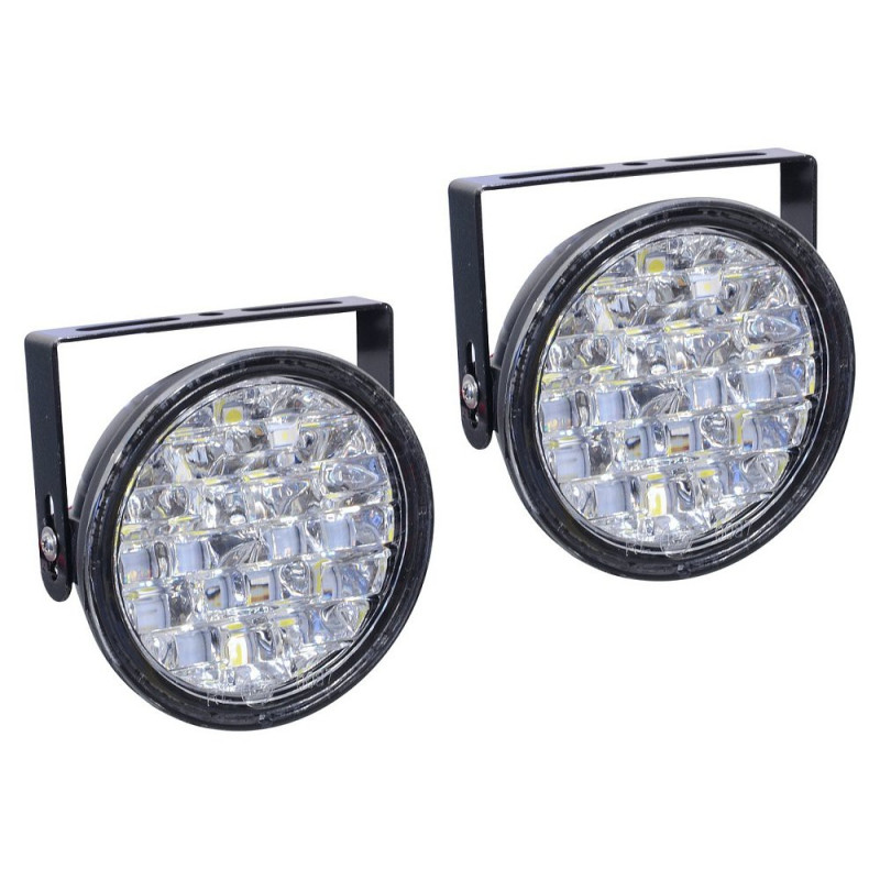 DRL světla pro denní svícení 18 LED 12V Compass 33541