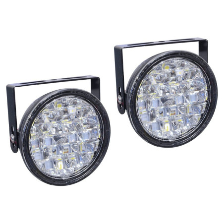 DRL světla pro denní svícení 18 LED 12V Compass 33541