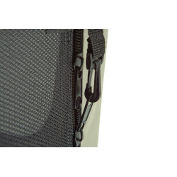 Přepravka pro psa skládací Maelson Soft Kennel 82x59x59cm černo béžová