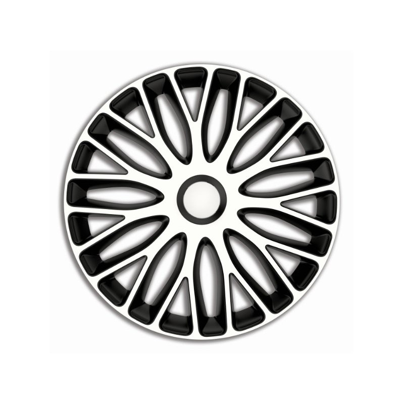 Poklice na kola MUGELLO WHITE/BLACK 15"