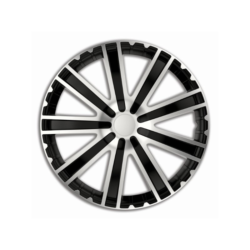 Poklice na kola TORO BLACK/SILVER 16"