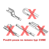 Sada přesných FLAT stěračů 660+530mm CUBE CITROEN/ FIAT/ PEUGEOT