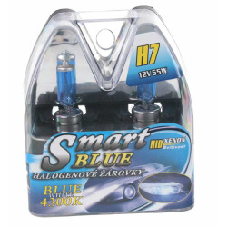 Halogen. žárovka 12V s paticí H7, Blue white 4300K