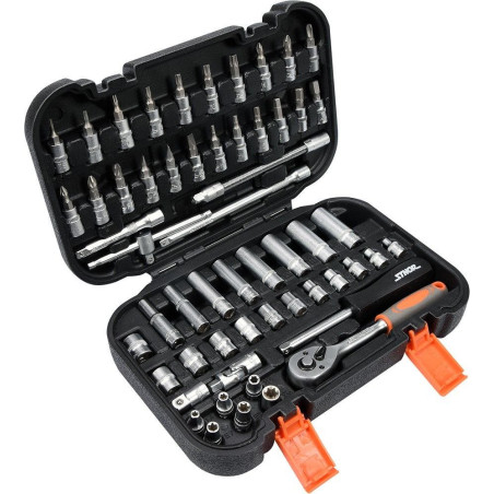 Gola sada 1/4" 56 ks Sthor TO-58643