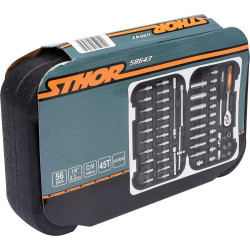 Gola sada 1/4" 56 ks Sthor TO-58643