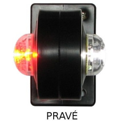 Světlo sdružené obrysové přední a zadní 12-24V LED W21.1