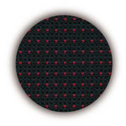 Autopotahy FORD COURIER, 5 míst, od r. 2014, AUTHENTIC DOBLO žakar červený