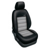 Autopotahy HYUNDAI TUCSON, od r. 2007, AUTHENTIC LEATHER, černošedé